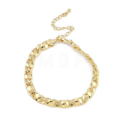 Rack Plating Brass Bracelets for Women BJEW-K244-06G-1