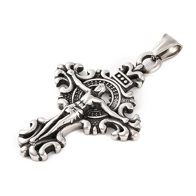 316 Surgical Stainless Steel Big Pendants STAS-Z073-44AS-1