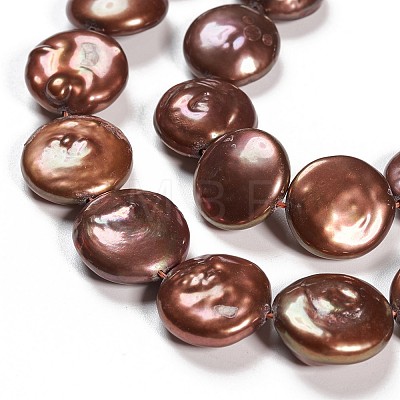 Natural Baroque Pearl Keshi Pearl Beads Strands PEAR-Q007-02-1