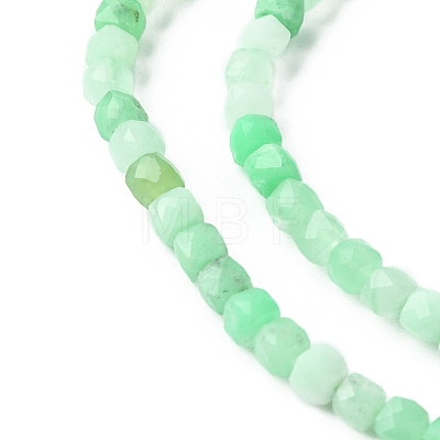 Natural Chrysoprase Beads Strands G-F748-F01-01A-1