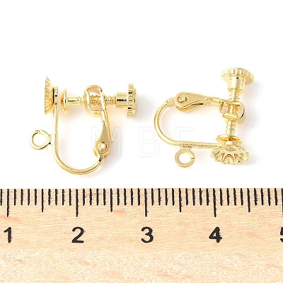 316 Surgical Stainless Steel Clip-on Earring Findings STAS-Z127-02G-1