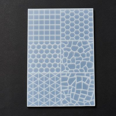 DIY Mosaic Silicone Molds DIY-P059-10-1