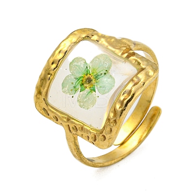 Brass Adjustable Rings for Women RJEW-G265-10G-B01-1