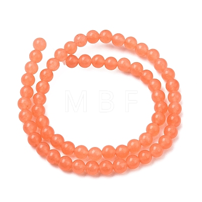 Natural & Dyed Malaysia Jade Bead Strands X-G-A146-6mm-A07-01-1