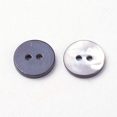 2-Hole Shell Buttons BUTT-L019-02D-1