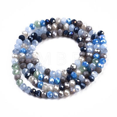 Glass Beads Strands GLAA-T006-16D-1