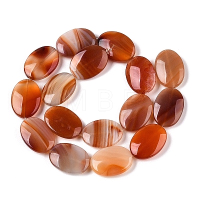 Natural Agate Dyed Beads Strands G-T138-200-1