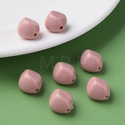 Opaque Acrylic Beads MACR-S373-137-A14-1
