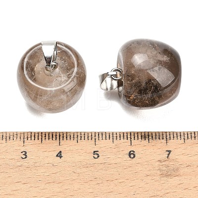 Natural Smoky Quartz Pendants GG-K002-15J-1