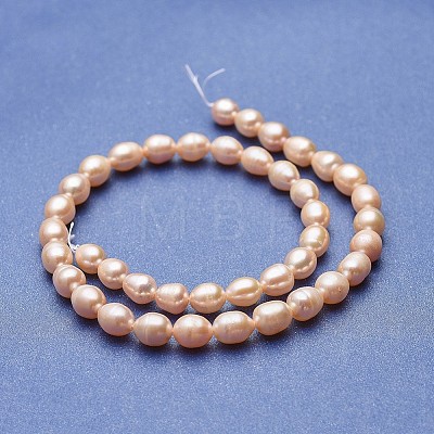 Natural Cultured Freshwater Pearl Beads Strands PEAR-P060-29A-1