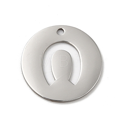 Non-Tarnish 201 Stainless Steel Pendants STAS-E206-02P-05-1