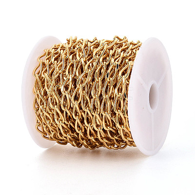 Brass Curb Chains CHC-T018-50G-1