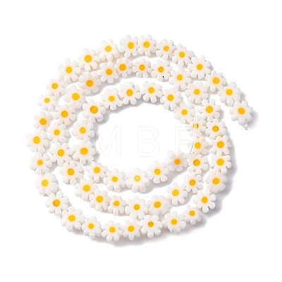 Handmade Millefiori Glass Bead Strands X-LAMP-J035-6mm-44-1
