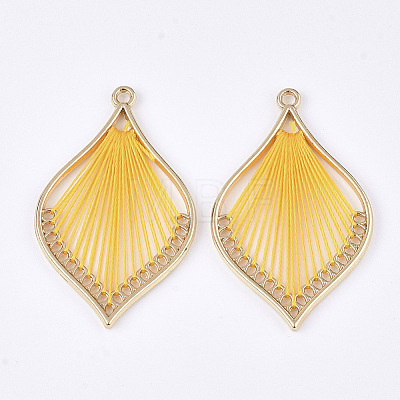 Cotton Thread Woven Pendants X-FIND-S306-03-M-1