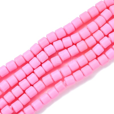 Handmade Polymer Clay Bead Strands X-CLAY-ZX006-01-7-1