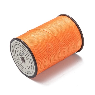 Round Waxed Polyester Thread String YC-D004-02B-053-1