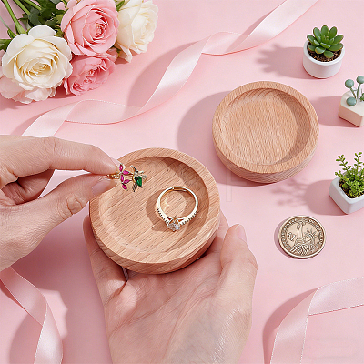 Wooden Jewelry Display Trays for Bracelets Necklaces ODIS-WH0086-229-1