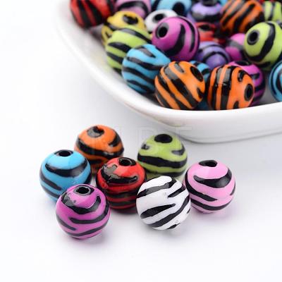 Opaque Acrylic Beads SACR-C020-53-1