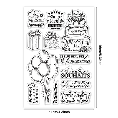 Custom Summer Theme PVC Plastic Clear Stamps DIY-WH0631-0076-1