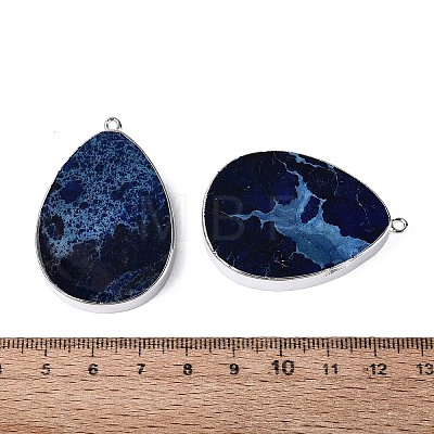Natural Imperial Jasper Pendants G-N359-05P-01-1