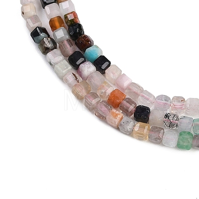 Natural Mixed Gemstone Beads Strands X-G-K312-01A-01-1