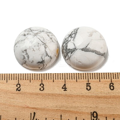 Natural Howlite Cabochons G-C115-02A-12-1