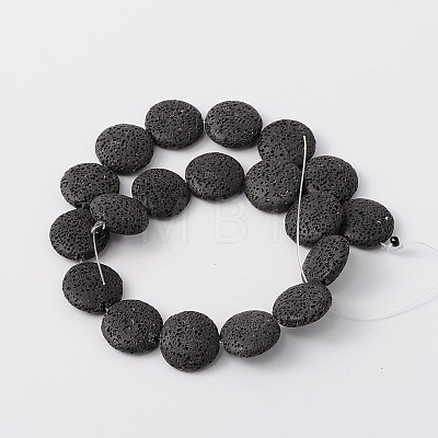 Natural Lava Rock Beads Strands G-L435-06-18-1