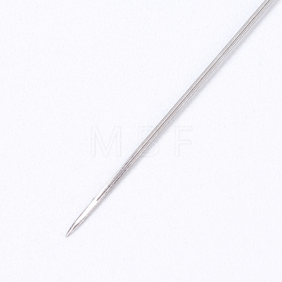 Iron Open Beading Needle X-IFIN-P036-01A-1