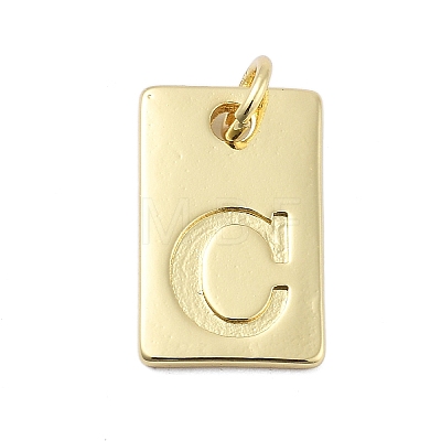 Brass Pendants KK-H206-10G-C-1