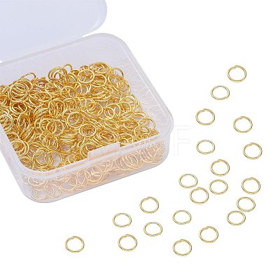 Iron Open Jump Rings IFIN-YW0001-08G-1