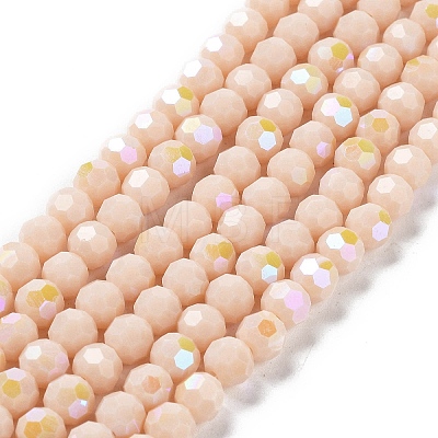 Opaque Glass Beads Strands EGLA-A035-P6mm-L05-1