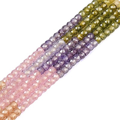 Cubic Zirconia Beads Strands ZIRC-P125-2x3mm-32-1