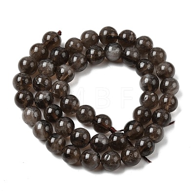 Natural Smoky Quartz Beads Strands G-B167-A09-12mm-1