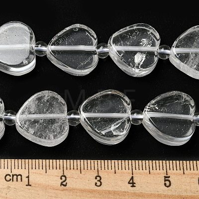 Natural Quartz Crystal Beads Strands G-G072-D05-01-1