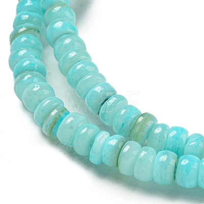 Dyed Natural Freshwater Shell Beads Strands X1-BSHE-G039-07C-1