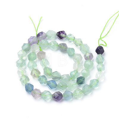 Natural Fluorite Beads Strands G-S149-38-10mm-1