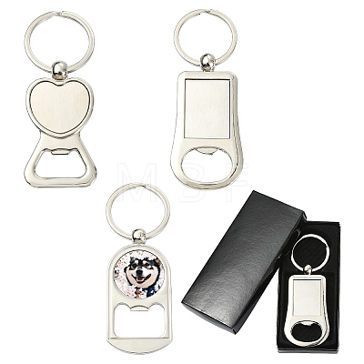 1Pc Zinc Alloy Cabochon Settings Bottle Openers AJEW-YW0002-13-1