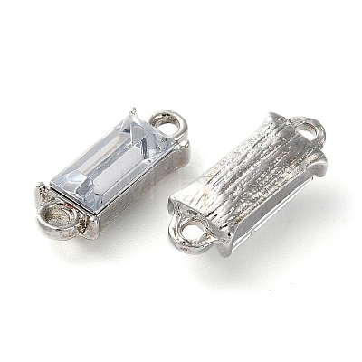 Alloy Pave Glass Connector Charms FIND-Z014-10P-1
