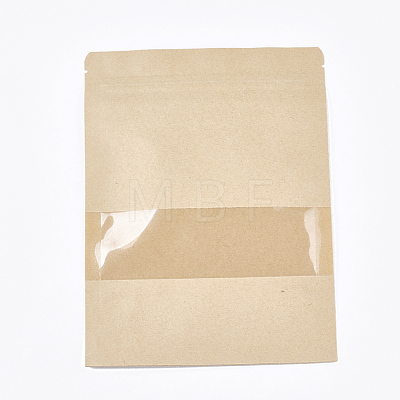 Resealable Kraft Paper Bags OPP-S004-01A-1