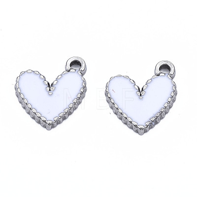 304 Stainless Steel Charms STAS-S080-044P-NR-1