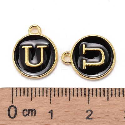 Golden Plated Alloy Charms ENAM-S118-02U-1