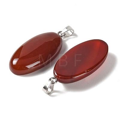 Dyed & Heated Natural Carnelian Pendants GG-CBACB71-01P-15-1