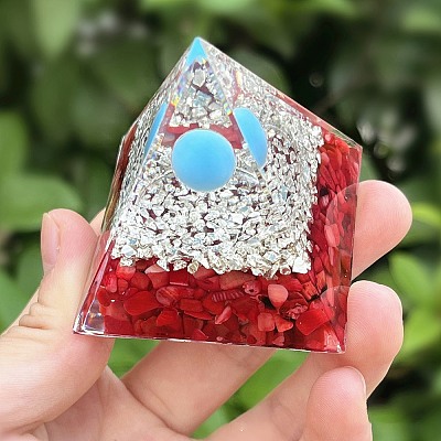 Orgonite Pyramid Resin Energy Generators PW-WGDEDD9-01-1