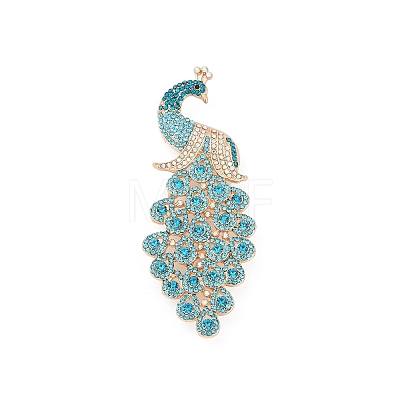 Zinc Alloy Brooch JEWB-C040-03G-1