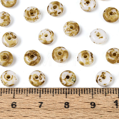 Picasso Glass Seed Beads SEED-N010-01A-1