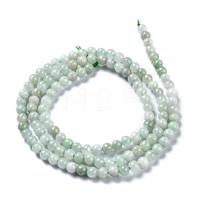 Natural Jadeite Beads Strands G-H266-27-1