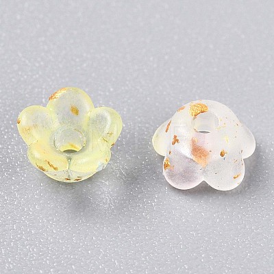 Frosted Transparent Acrylic Beads LS-OACR-N137-72F-1