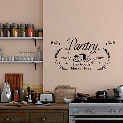 PVC Wall Stickers DIY-WH0385-001-1