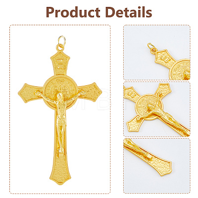 Zinc Alloy Big Pendants FIND-WH0367-706G-1