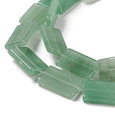 Natural Green Aventurine Beads Strands G-M420-G02-01-1